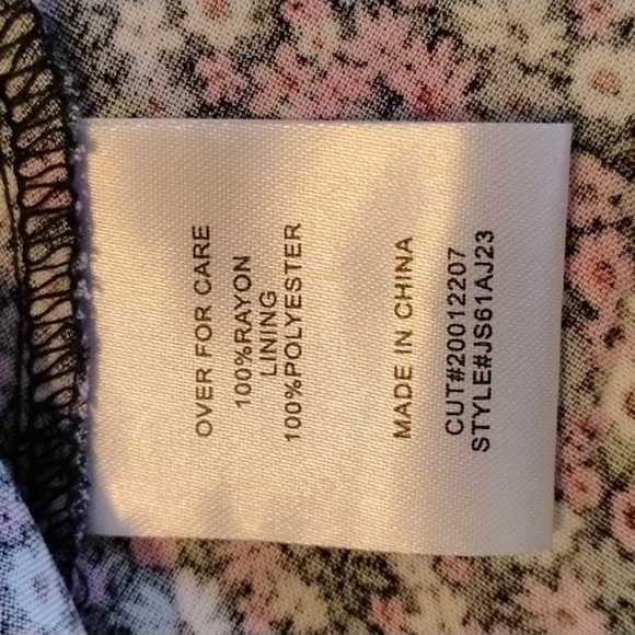 B. Smart Junior Floral Black and Pink Women's Dress, Size: 7, NWT - Picture 4 of 12